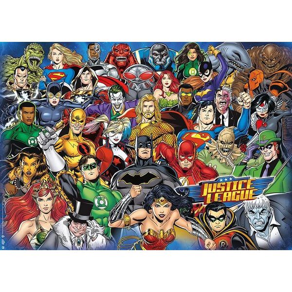 Puzzle Justice League Challenge 1000d