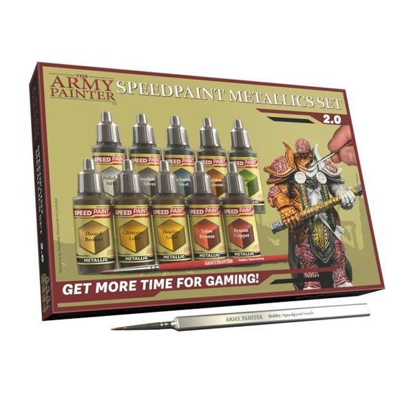 The Army Painter – Speedpaint Metallics Set 2.0