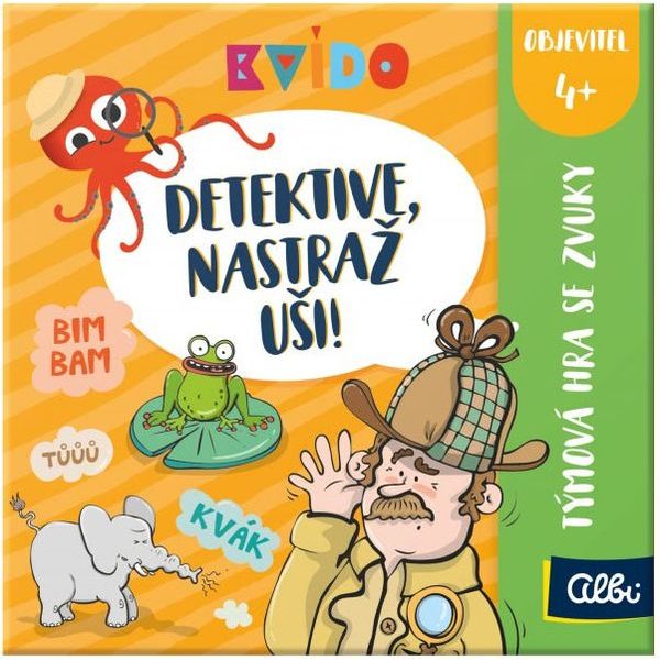 Kvído: Detektive, nastraž uši!