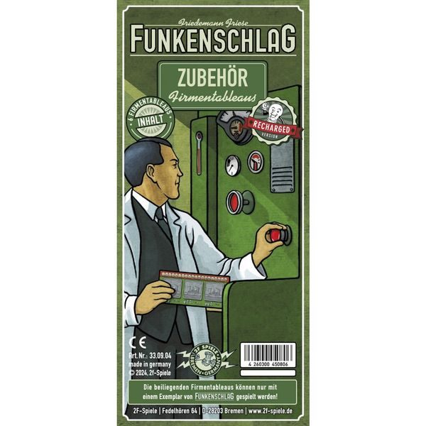 Funkenschlag (Vysoké napětí) - firemní deska