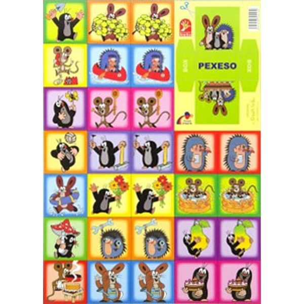 Pexeso Krtek (postavy)