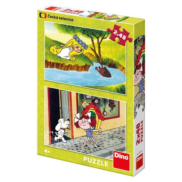 Puzzle Holky z pohádky 2x48d