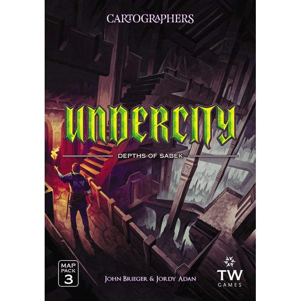 Cartographers - Map Pack 3: Undercity, Depths of Sabek