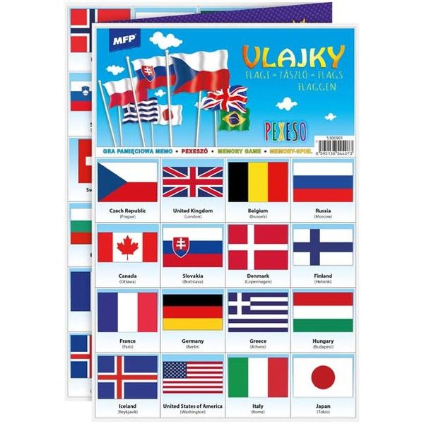 Pexeso Vlajky