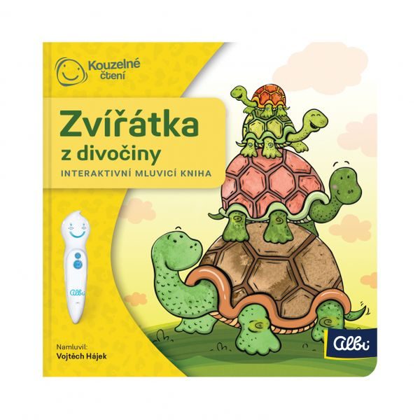 Kouzelné čtení: Zvířátka z divočiny (minikniha)