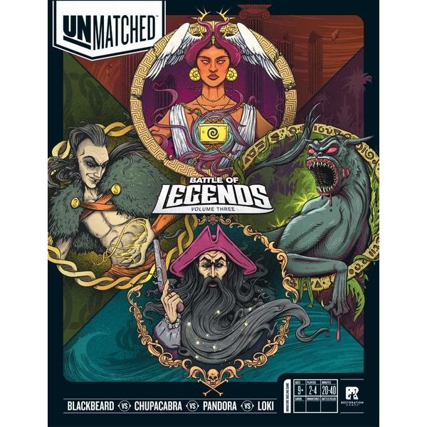 Unmatched: Battle of Legends - Volume Three