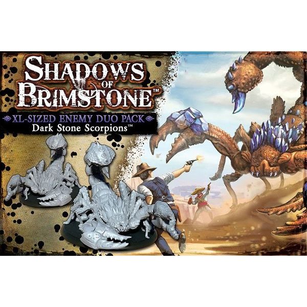 Shadows of Brimstone - XL Sized Enemy Duo Pack: Dark Stone Scorpions