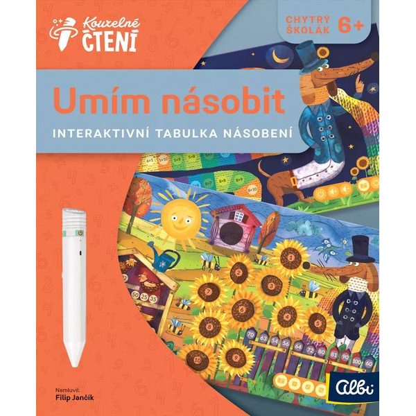 Kouzelné čtení: Umím násobit (interaktivní tabulka)