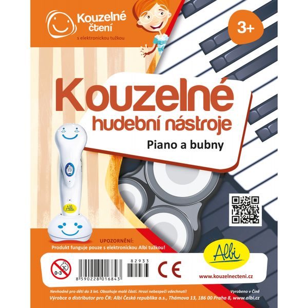 Kouzelné hudební nástroje: Piano a bubny (Kouzelné čtení)