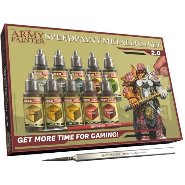 The Army Painter – Speedpaint Metallics Set 2.0