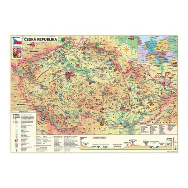 Puzzle Mapa České republiky 500d