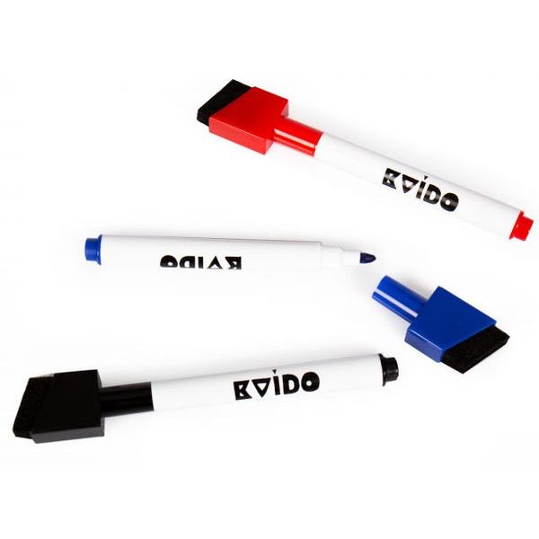 Fixy mazatelné - 3 barvy (Kvido)