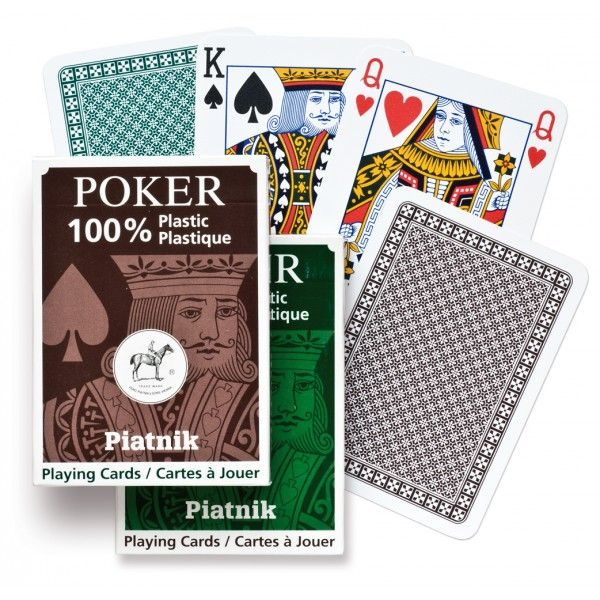 Poker PIATNIK 100% plastové hrací karty