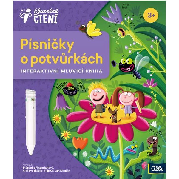 Kouzelné čtení: Písničky o potvůrkách (kniha)