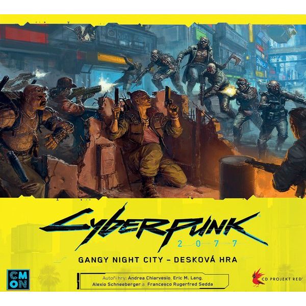 Cyberpunk 2077: Gangy Night City Desková hra