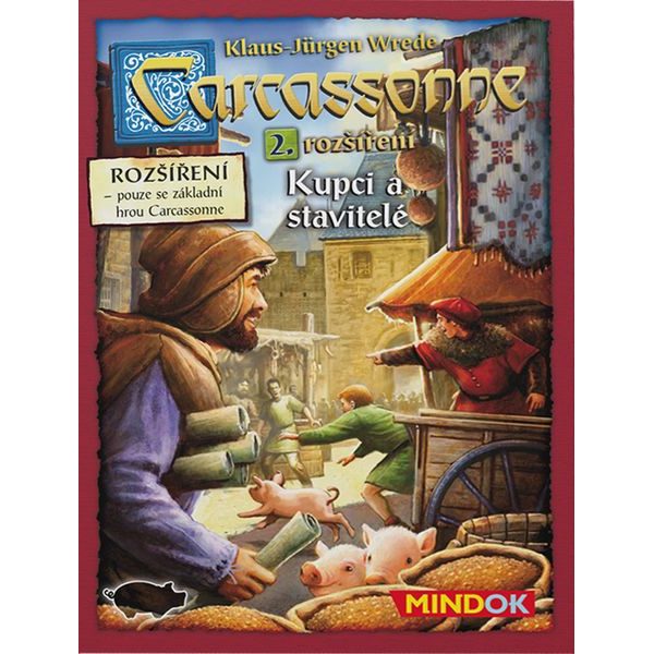 Carcassonne 2. rozšíření (2. EDICE) - Kupci a stavitelé