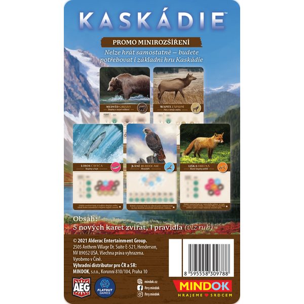 Kaskádie - promo minirozšíření