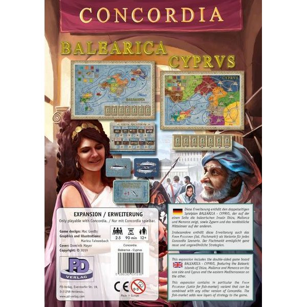Concordia: Venus - Balearica, Cyprus