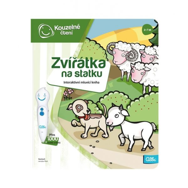 Kouzelné čtení: Zvířátka na statku (kniha)