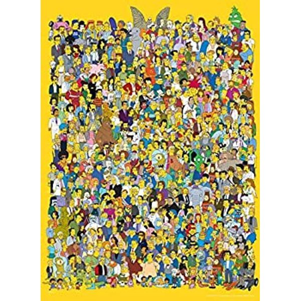 Puzzle The Simpsons Cast of Thousands 1000d
