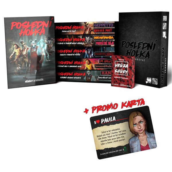 Poslední holka: Kompletní sada + promo karta Paula