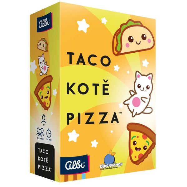 Taco, kotě, pizza