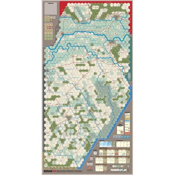Holland '44 - pevná hrací mapa