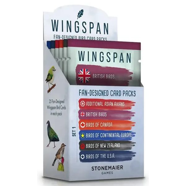 Wingspan - Fan-Designed Bird Card Packs