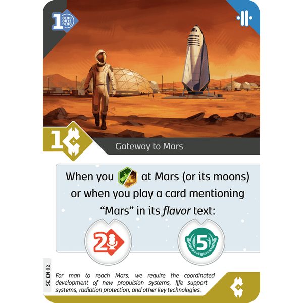 SETI - Gateway to Mars (Promo Card)