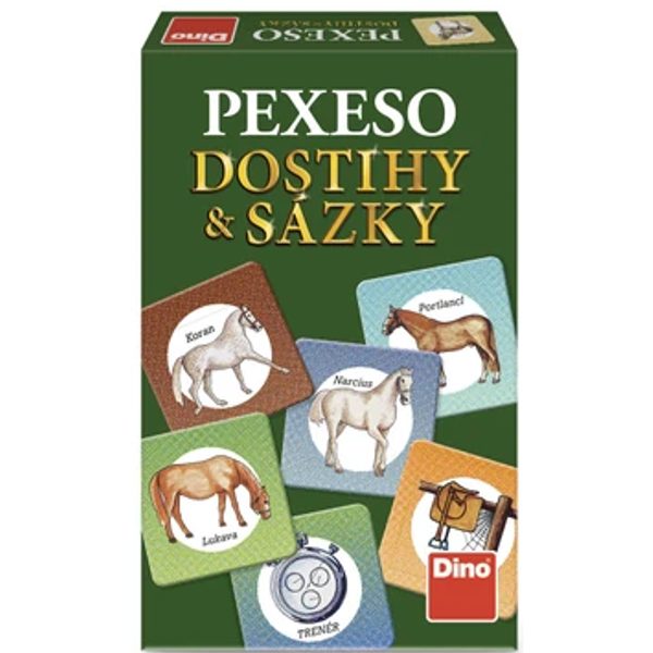 Pexeso Dostihy a sázky