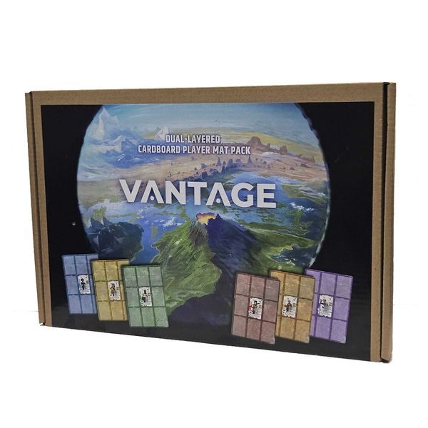 Vantage - Dual-Layered Cardboard Player Mat Pack
