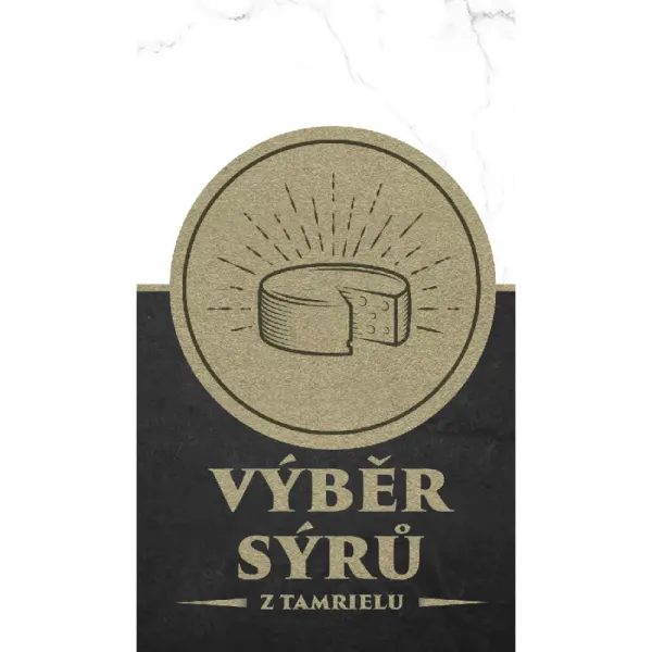 The Elder Scrolls: Zrada v druhém věku - Výběr sýrů