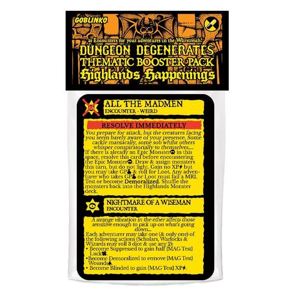 Dungeon Degenerates - Highlands Happenings