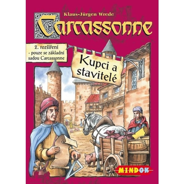 Carcassonne 2. rozšíření kupci a stavitelé (starší edice)