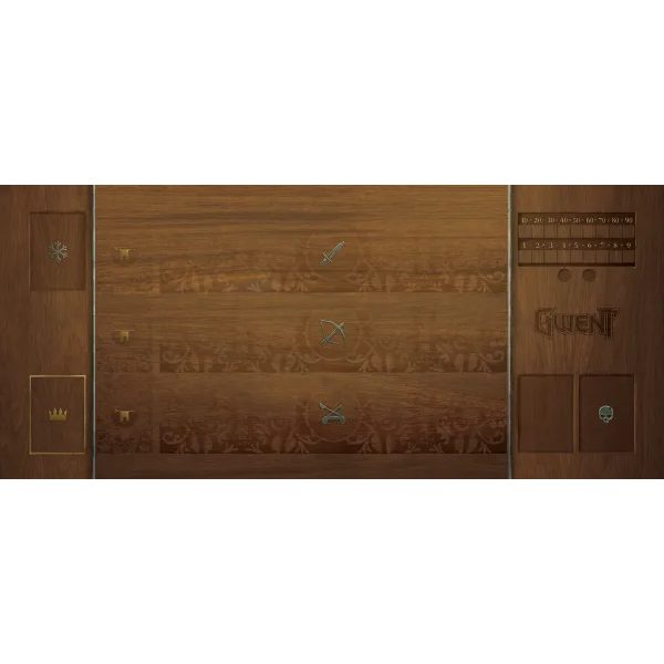 Zaklínač 3 Divoký hon: Gwint - herní podložka Original Wood