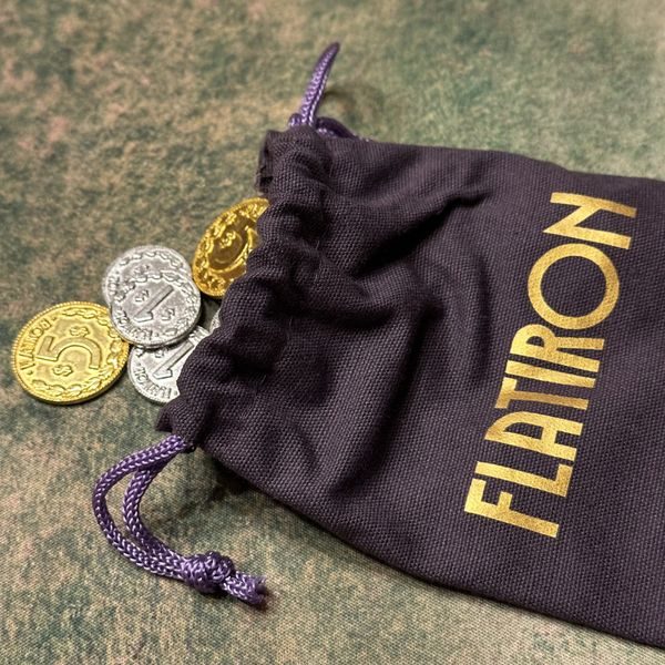 Flatiron - kovové mince