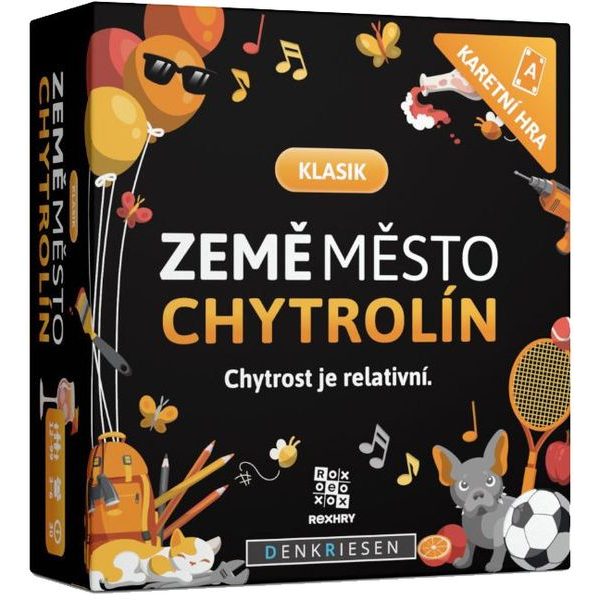 Země město chytrolín: Klasik - Karetní hra