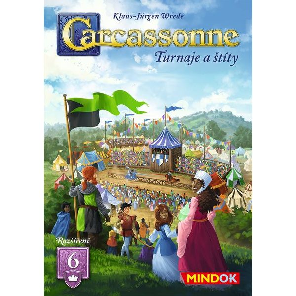 Carcassonne 6. rozšíření - Turnaje a štíty (2025)