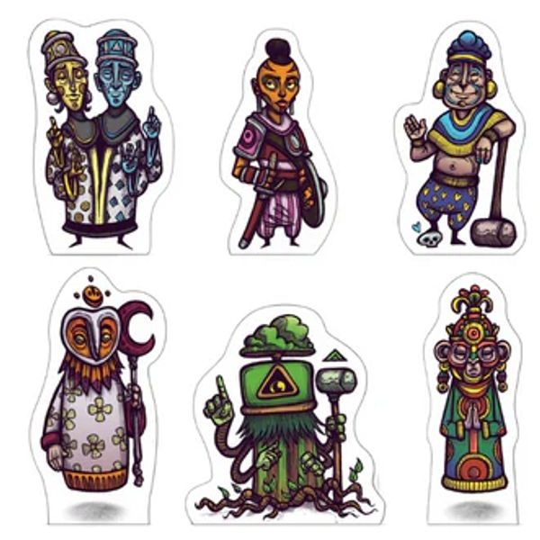 Osmero - 6 promo figurek