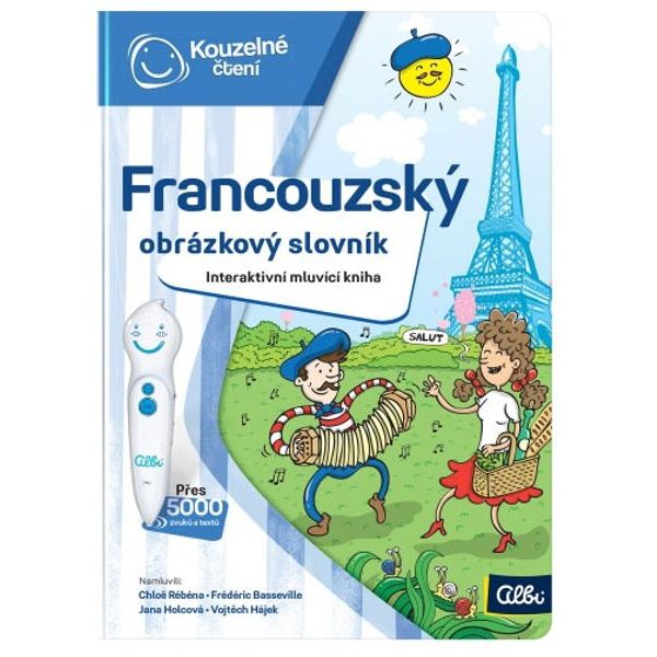 Kouzelné čtení: Francouzský obrázkový slovník (kniha)