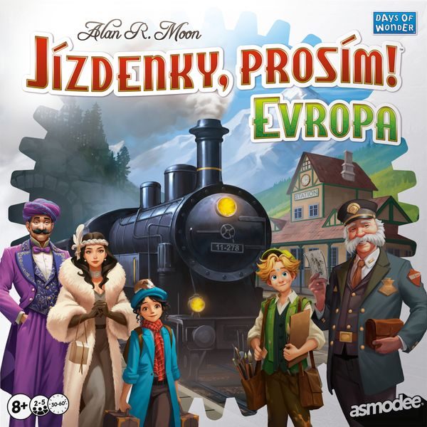 Jízdenky, prosím! Evropa: Nová edice + promo Legendární cestující