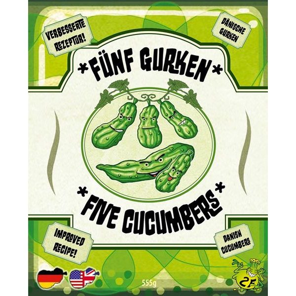 Five Cucumbers (Pět okurek) (EN/DE)
