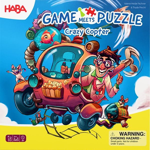 Bláznivý vrtulník (Crazy Copter Puzzle a hra)