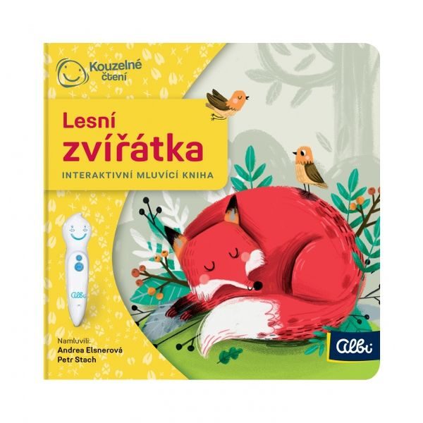 Kouzelné čtení: Lesní zvířátka (minikniha)