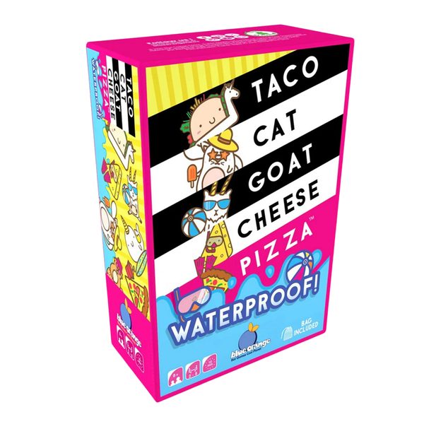 Taco Cat Goat Cheese Pizza: Waterproof!