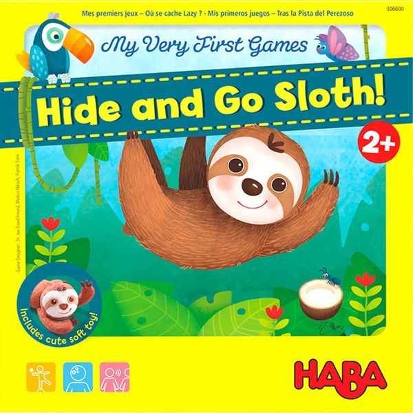 Lenochode, pojď (Hide and Go Sloth!) (poškozený obal)