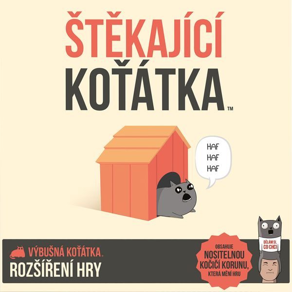 Výbušná koťátka - Štěkající koťátka (poškozený obal)