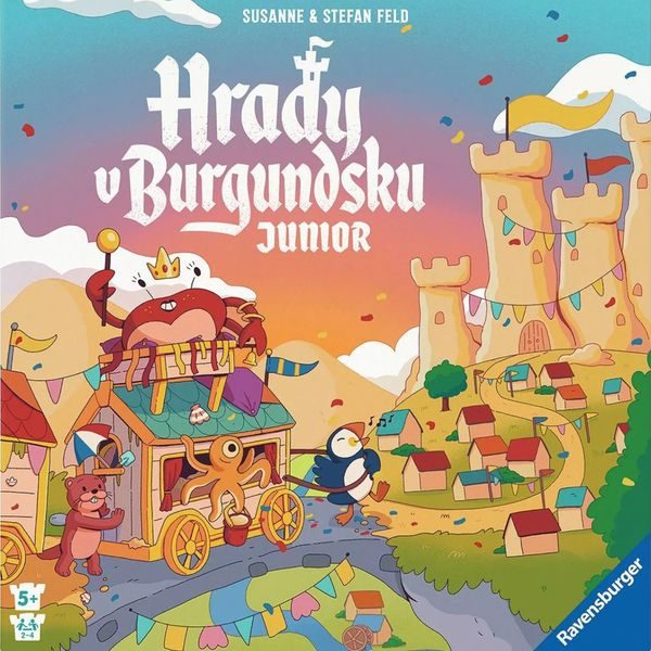 Hrady v Burgundsku Junior (poškozený obal)