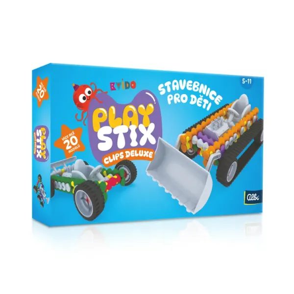 Playstix stavebnice pro děti: Clips Deluxe