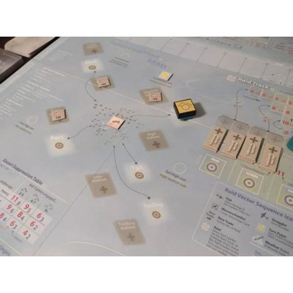 Skies Above Britain - sada pevných map (Mounted Map Set)